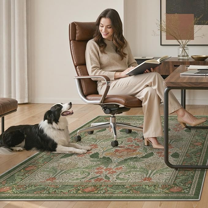 36"x48" Office Chair Mat for Hardwood Tile Floor, Under Desk Carpet Protector - Image 7