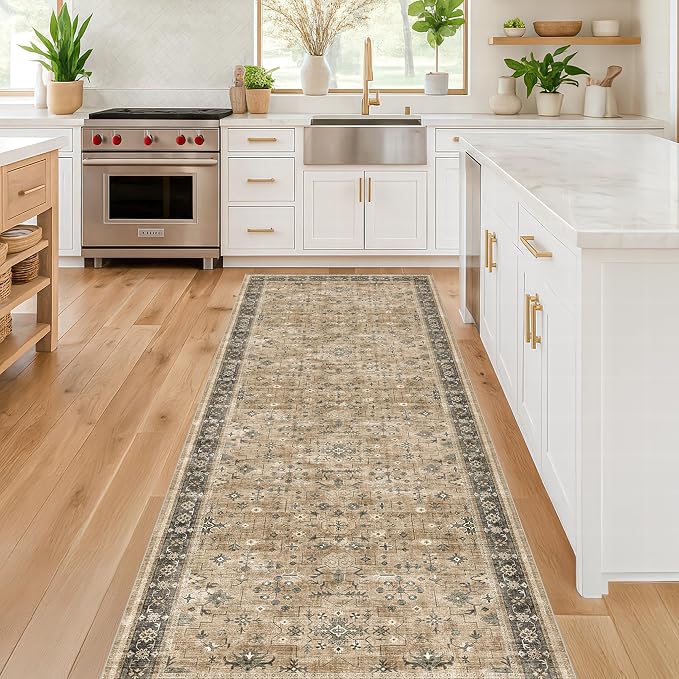 Hazo Haus Soft Taupe 2x7 Runner Rug - Image 3