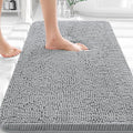 OLANLY Bathroom Rugs 30x18, Extra Soft Absorbent Chenille Bath Rugs, Rubber by OLANLY