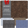 Premium Polyester Indoor Door Mat – 32"x48" Washable Entry Mat, Waterproof by RugMast