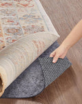 Veken Non Slip Cushioned Rug Pad Gripper 9 x 12 Ft, Felt and Silicone Backing by Veken