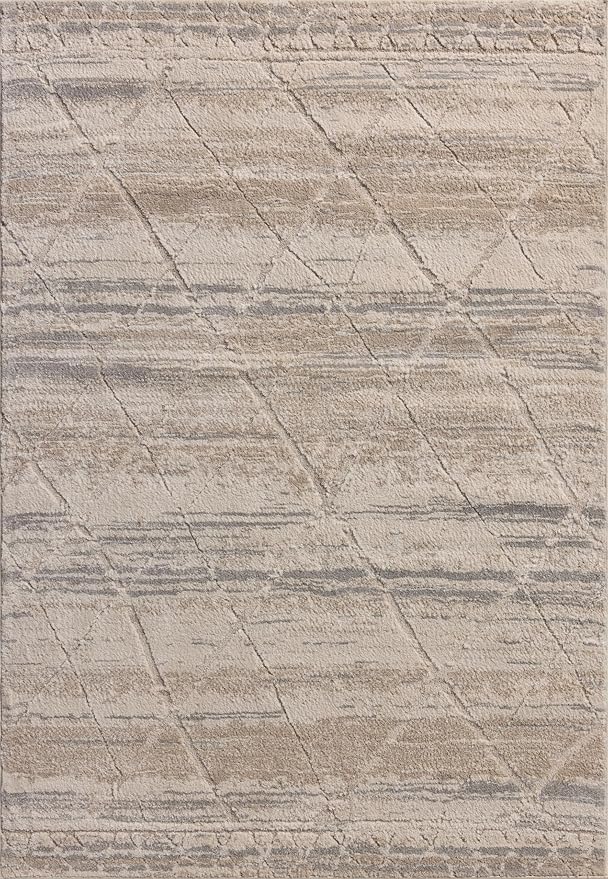 Loloi Amber Lewis Monty Collection MOT-02 Ivory/Natural 2'-7" x 4', .50" Pile - Image 3