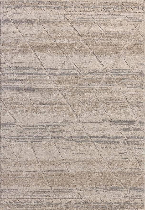 Loloi Amber Lewis Monty Collection MOT-02 Ivory/Natural 4'-0" x 6'-0", .50" - Image 2