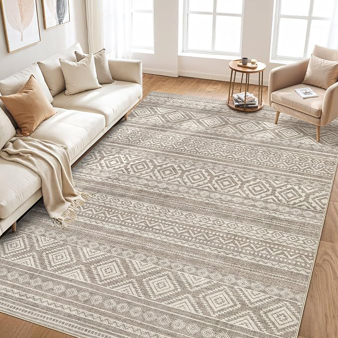 cotiled 5x8 Area Rugs Living Room Rug: Washable Boho Rugs - Image 6