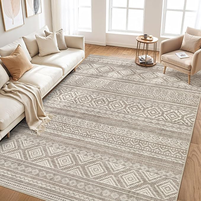 cotiled 6x8 Area Rugs Living Room Rug: Washable Boho Rugs - Image 6