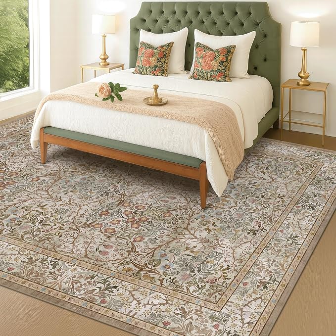 Washable 9x12 Living Room Rug - Image 3