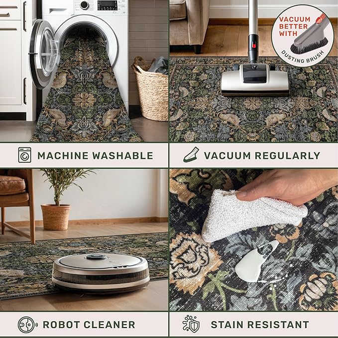 Vintage Runner Rugs for Hallways - Image 5