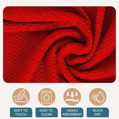 Casa Platino Dish Towels for Kitchen Drying Kitchen Towels – 8 Pc Durable - Image 7