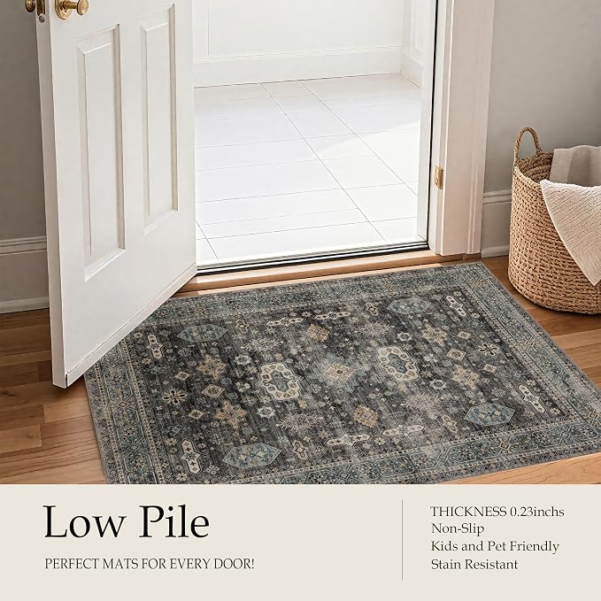 Ruaruarug Washable Area Rug 5x7 - Image 7