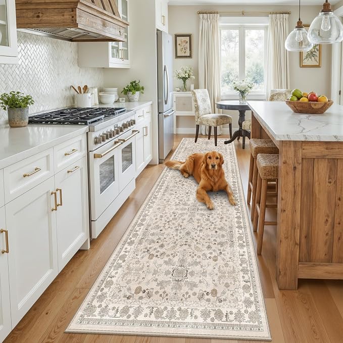 3x10ft Hallway Runner Rug Non-Slip Washable – Soft Long Carpet Runner - Image 3