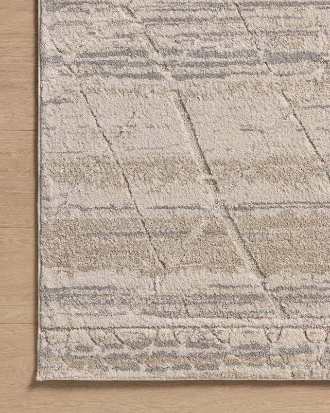 Loloi Amber Lewis Monty Collection MOT-02 Ivory/Natural 7'-10" x 10', .50" Pile - Image 6
