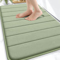 OLANLY Memory Foam Bath Mat 34x21, Super Soft Absorbent Bathroom Rugs, Quick Dry by OLANLY
