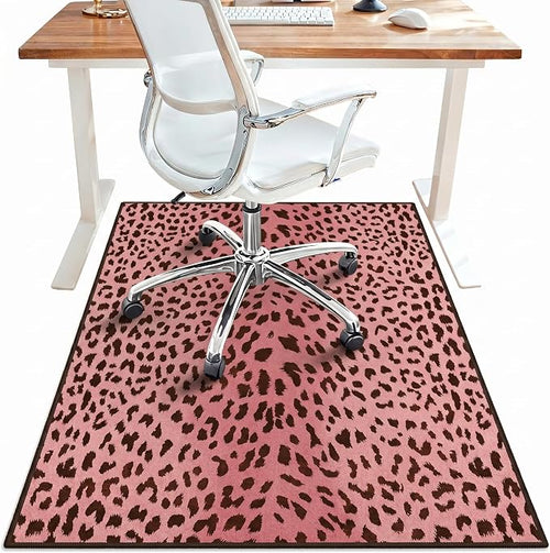 36"x60" Office Chair Mat for Hardwood Tile Floor, Under Desk Carpet Protector by BESBLEE