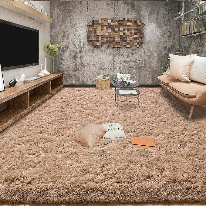 Tepook Area Rugs 10x14 for Living Room, Super Soft Fluffy Rugs for Bedroom by Tepook