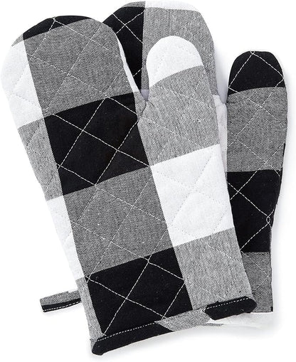 Encasa XO Long 12"x7" Oven Microwave Hand Gloves Mitts - Image 2