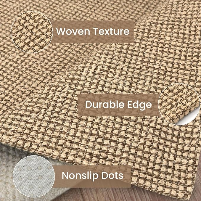 IOHOUZE Washable Runner Rug 2x5 Non Slip Rubber Backed Runners - Image 6