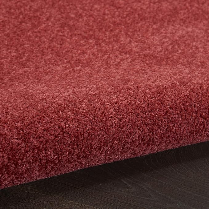 Nourison Home Nourison Essentials Brick Red 2'2" x 20' Area Rug - Image 6