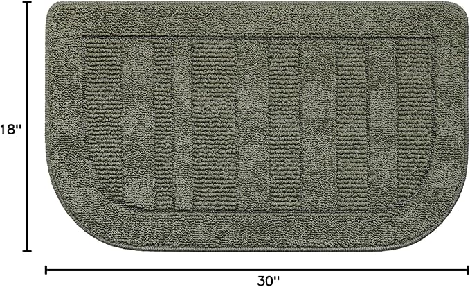 BEQHAUSE 30x18 Inch Kitchen Rug Mat Durable Kitchen Rugs Non-Slip Washable - Image 3