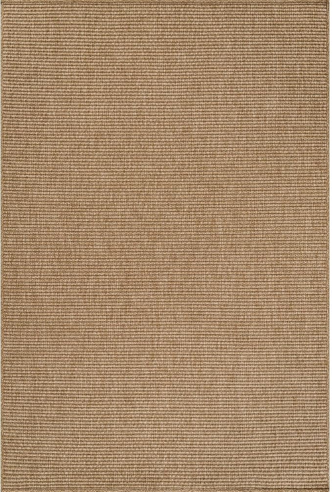 CAMILSON Easy Jute Rug 8x10, Indoor Outdoor Natural Color Farmhouse Area Rugs - Image 3