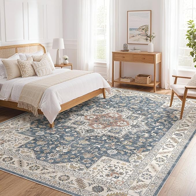 Vintage Living Room Area Rug 8x10 - Image 9