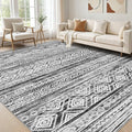 cotiled 7x10 Area Rugs Living Room Rug: Washable Boho Rugs by COTILED