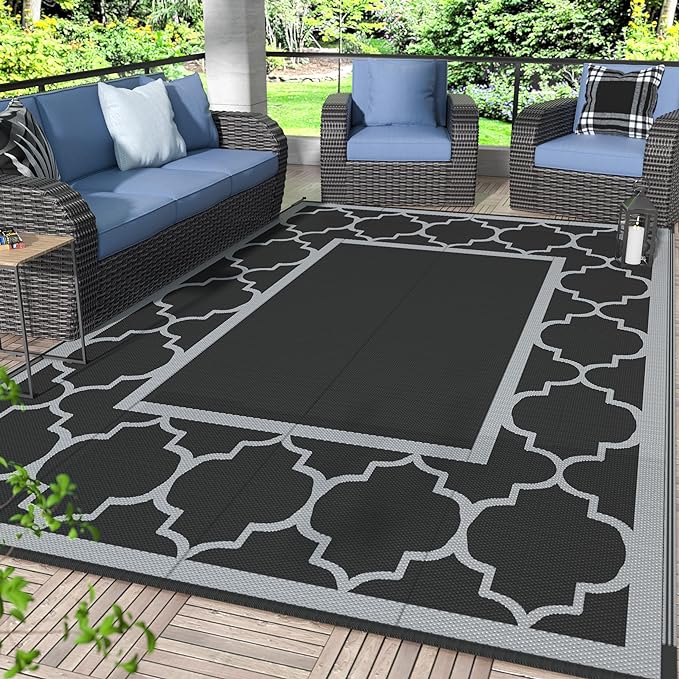 GENIMO Outdoor Rug 9' x 12' Waterproof by GENIMO