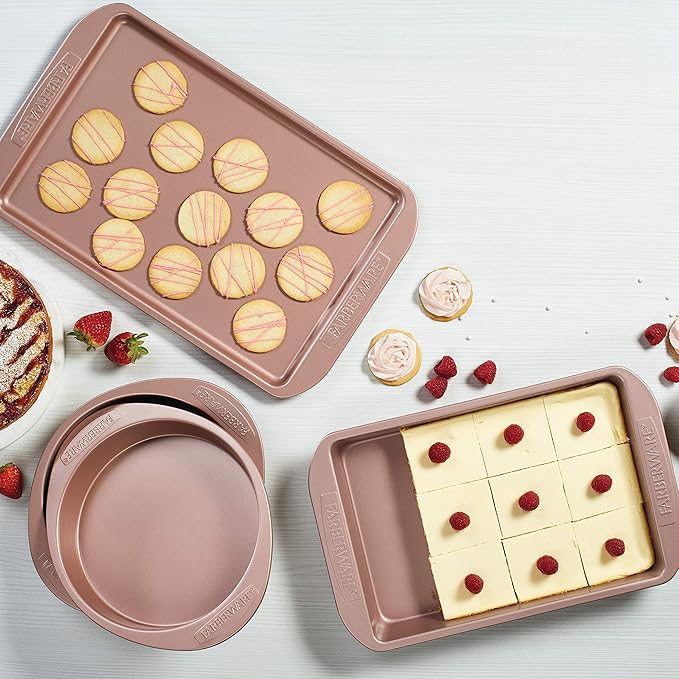 Farberware Nonstick Bakeware Baking Pan / Nonstick Cake Pan, Round - Image 2