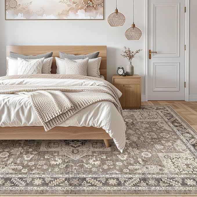 Vintage Living Room Area Rug 10x12 - Image 7