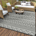 MontVoo Outdoor Rug Carpet Waterproof 5x8 Outdoor Patio Rug Mat Reverisble by MontVoo