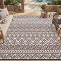 MontVoo Outdoor Rug Carpet Waterproof 5x8 Outdoor Patio Rug Mat Reverisble by MontVoo