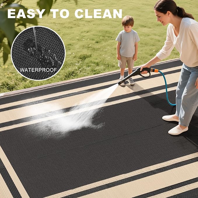 RURALITY Outdoor Rugs 5x8 Waterproof - Image 6