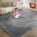 Ultra Soft Rug for Living Room, 6X9 Fluffy Shag Area Rug for Bedroom, Modern by Fairblink