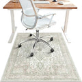 48"x72" Office Chair Mat for Hardwood Tile Floor, Under Desk Carpet Protector by BESBLEE