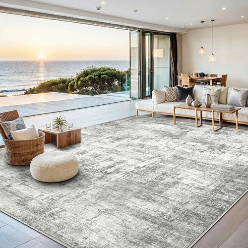 10x14 Area Rugs Washable Living Room Rug-No Slip Soft Carpets Modern Abstract by Unknown