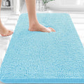 OLANLY Bathroom Rugs 32x20, Extra Soft Absorbent Chenille Bath Rugs, Rubber by OLANLY
