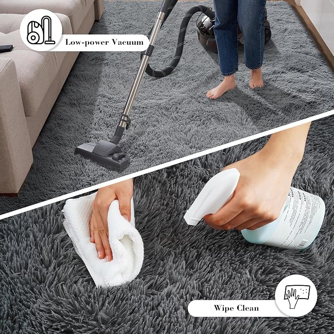 Soft Runner Rugs for Bedroom, Bedside Rug for Living Room Bedroom Room Home - Image 7