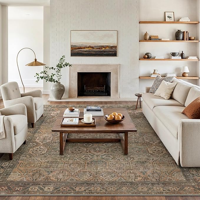 Bavni Washable Rug 8x10 Area Rug - Image 3