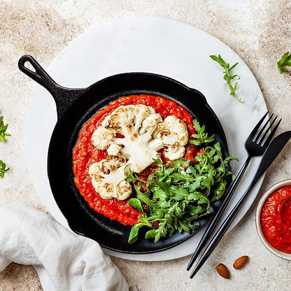Utopia Kitchen Cast Iron Frying Pan 8 Inch, Cast Iron Chefs Pan, Pre Seasoned - Image 5
