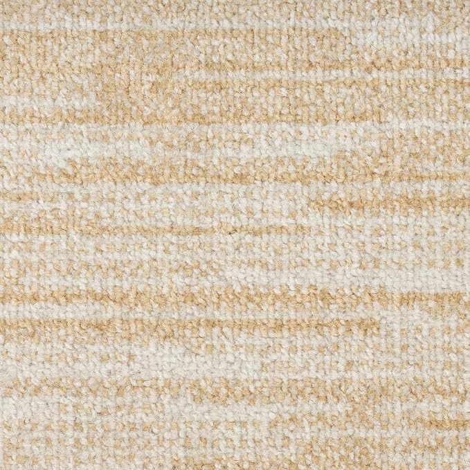 Nourison Home Nourison Essentials Ivory Gold 2'2" x 7'6" Area Rug - Image 6