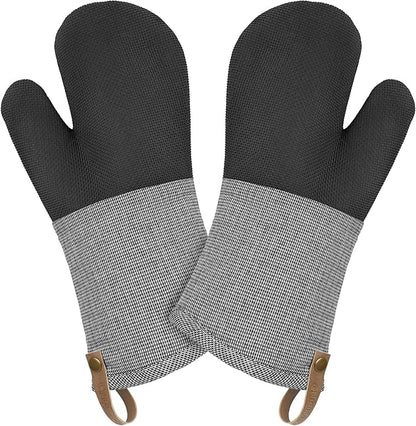Cuisinart Kitchen Oven Mitts – Heat-Resistant Kitchen Mitts by BestBrands