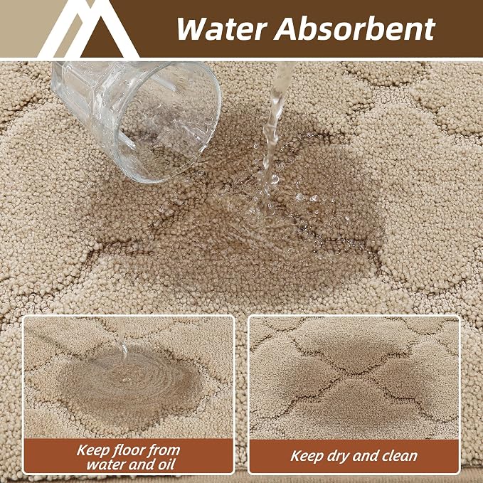 COSY HOMEER Kitchen Rugs 24"x36"/24"x60" Non-Slip Washable Kitchen Mats - Image 4