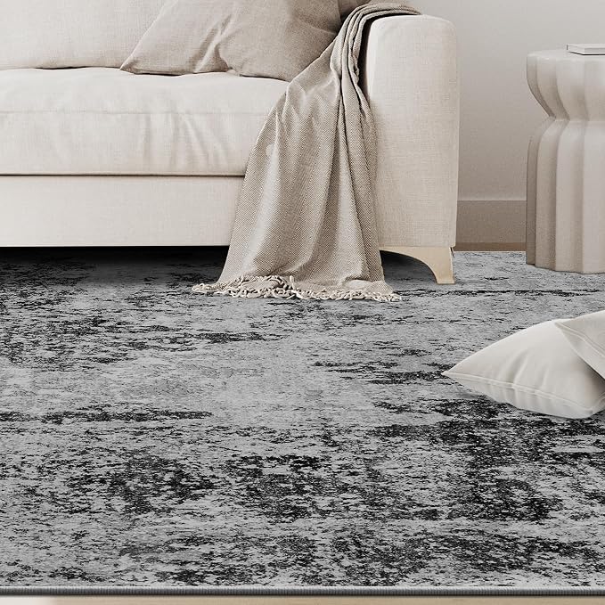 6x9 Area Rugs for Living Room Rug Washable: Abstract Rug for Dining Room - Image 9