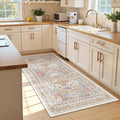 zesthome 3x6 Runner Rug Non Slip, Thin Entryway Washable Rug by Zesthome