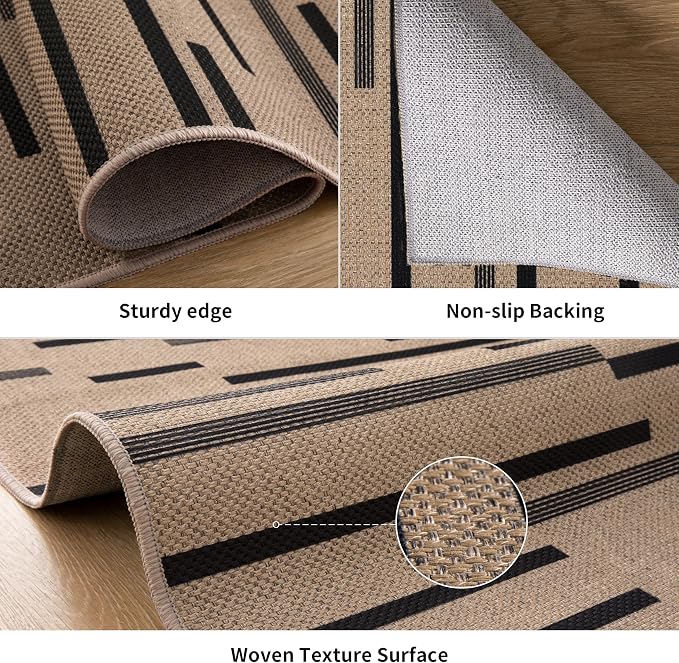 Tangsoo Modern Easy Jute 2x4 Rug - Image 3