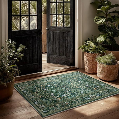 2x3 Washable Rugs for Entryway Indoor: Small Area Rug Door Mat Entrance by palohom