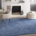 Nourison Home Nourison Essentials Navy Blue 8' x 10' Area Rug by NourisonHome