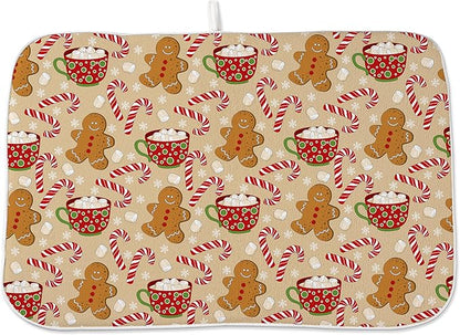 Christmas Drying Mat 18x24 Inches by OFIRD