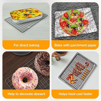 2PCS Cooling Racks for Cooking and Baking - Image 4