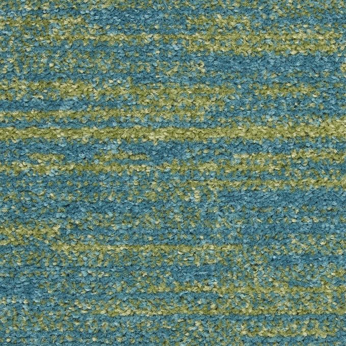 Nourison Home Nourison Essentials Blue Green 4' x 6' Area Rug - Image 9