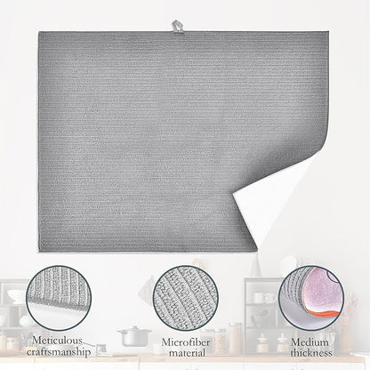 Dachshund Dog Flowers Dish Drying Rack Mat - Image 4